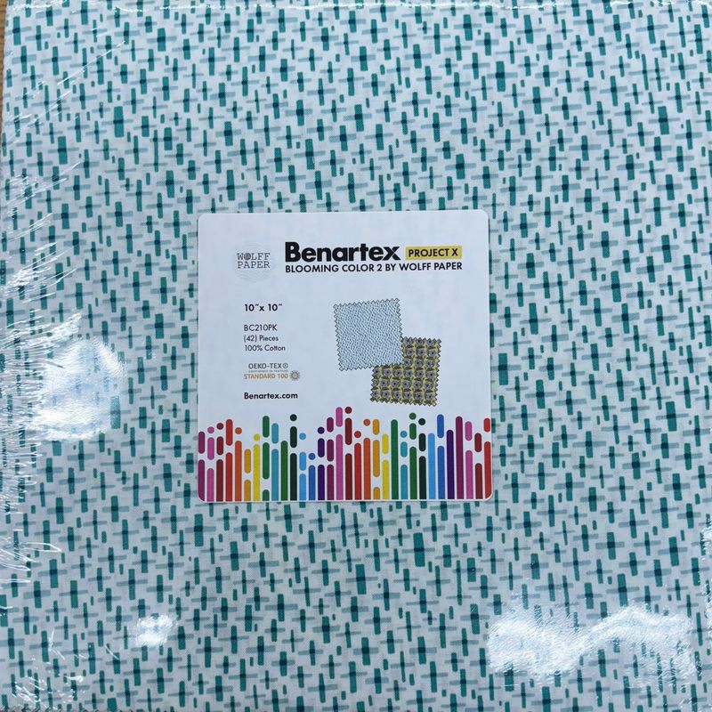 Benartex Blooming Color 2 Layer Cake
