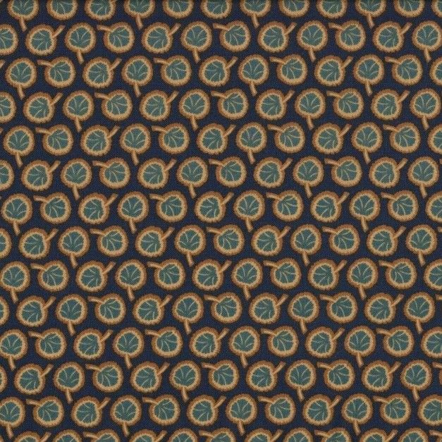 Andover Indigo Berries 4885 B