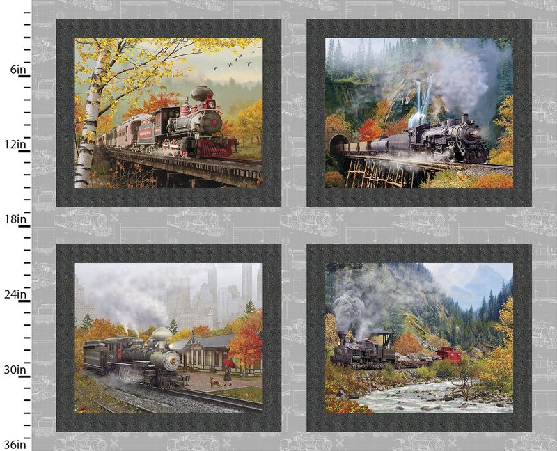 3 Wishes Autumn Steam 4 Panel