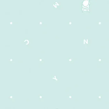 Clothworks Animal ABCs Y1693-29 Light Blue