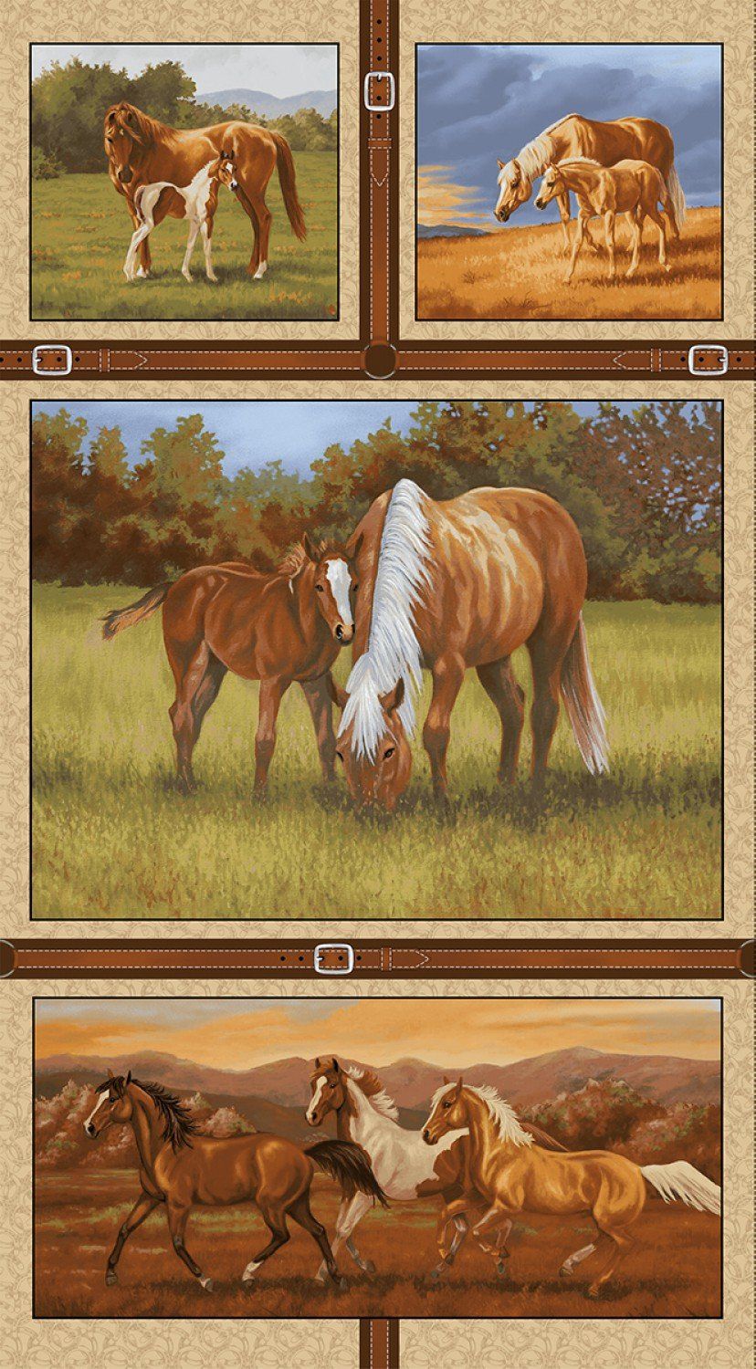 Studio E Hold Your Horses Panel 4381P 33
