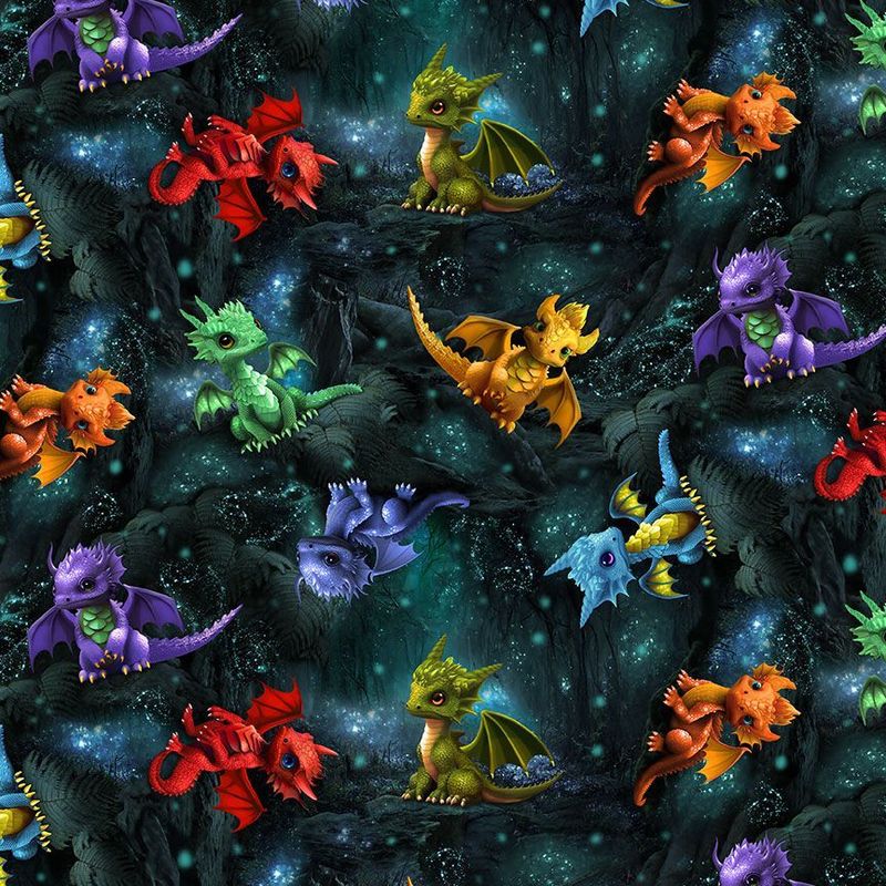 Timeless Treasures Fun CD3087 Forest