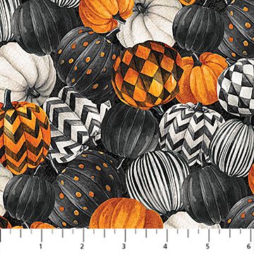 Northcott Spellbound Pumpkins 28138-99