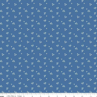 Riley Blake Bluegrass Charm C16395 Blue