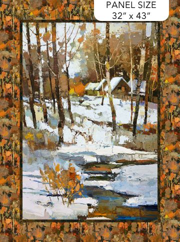 Northcott First Snow Panel DP28090-10
