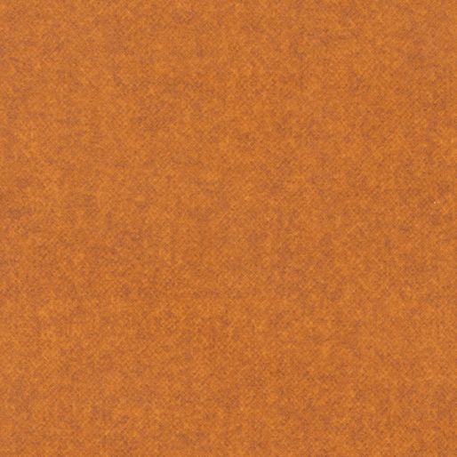 Benartex Winter Wool Flannel Wool Tweed Flannel Orange