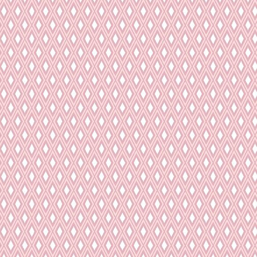 Benartex Snuggle In The Jungle Flannel Snuggle Diamond Flannel Pink