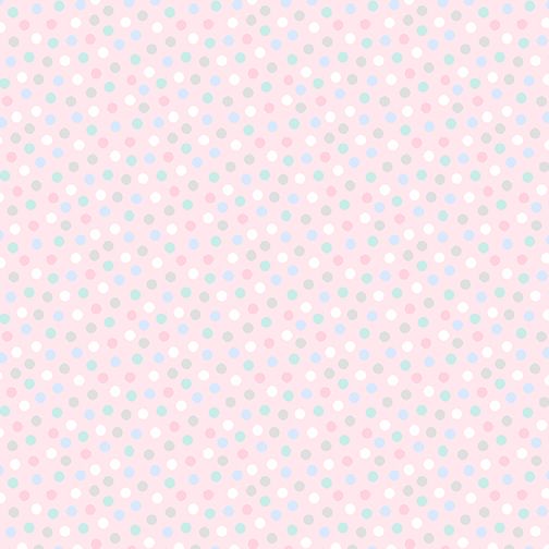 Benartex Snuggle In The Jungle Flannel Snuggle Dot Flannel Light Pink