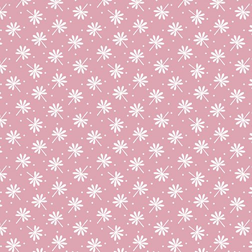 Benartex Snuggle In The Jungle Flannel Snuggle Leaf Flannel Dark Pink