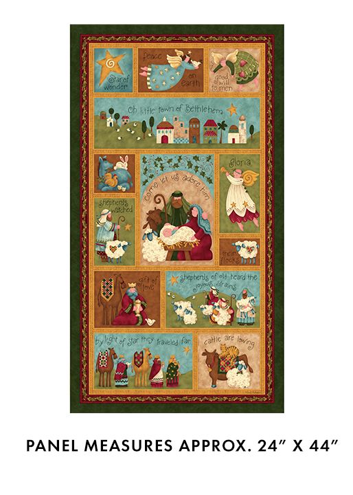 Benartex Star Of Wonder - Star Of Light Panel Holly