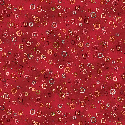 Benartex Star Of Wonder - Star Of Light Twinkle Red