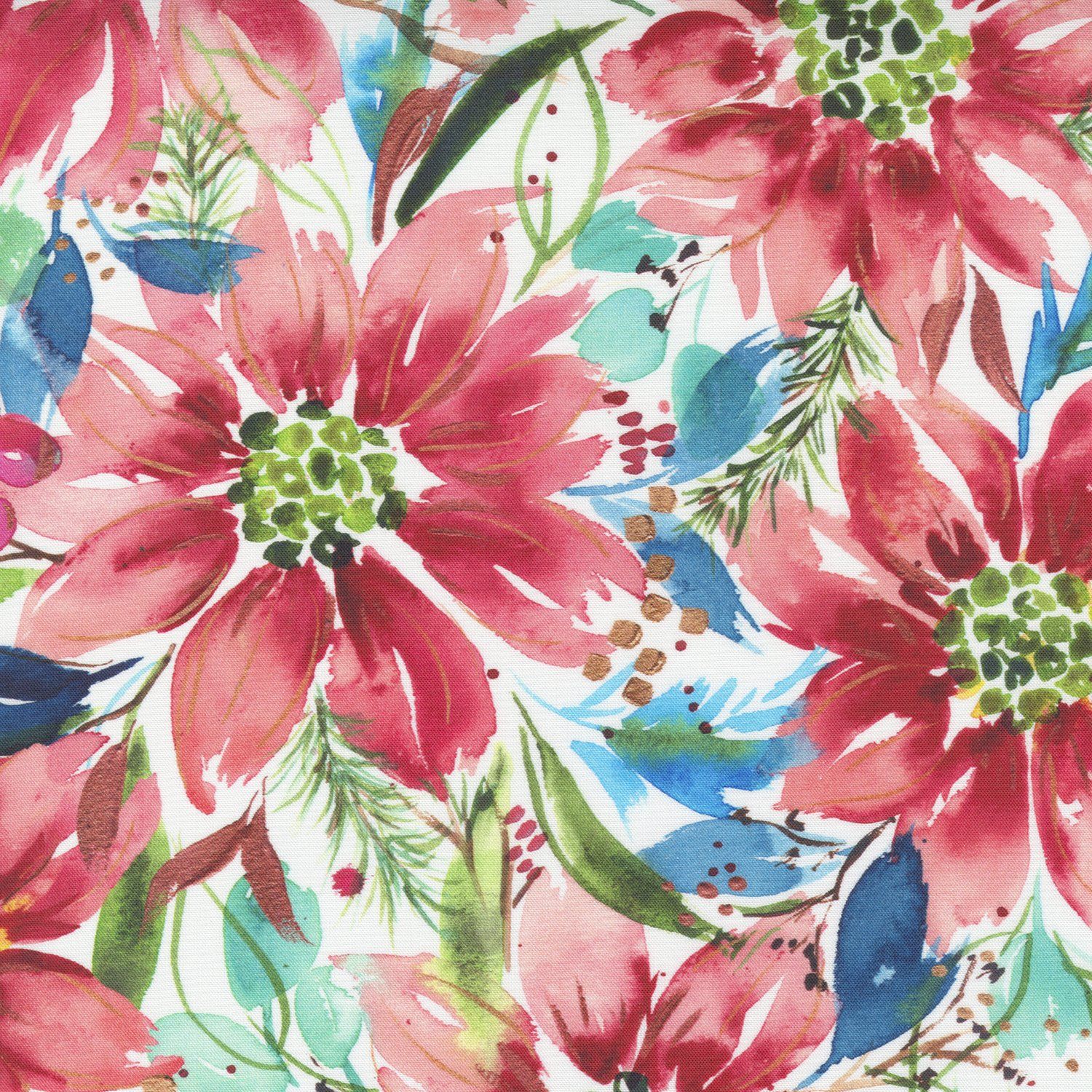 Moda Starflower Christmas 8480 12