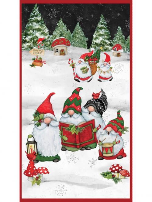 Wilmington Baby It&#39;s Gnomes Out Panel 39799 193