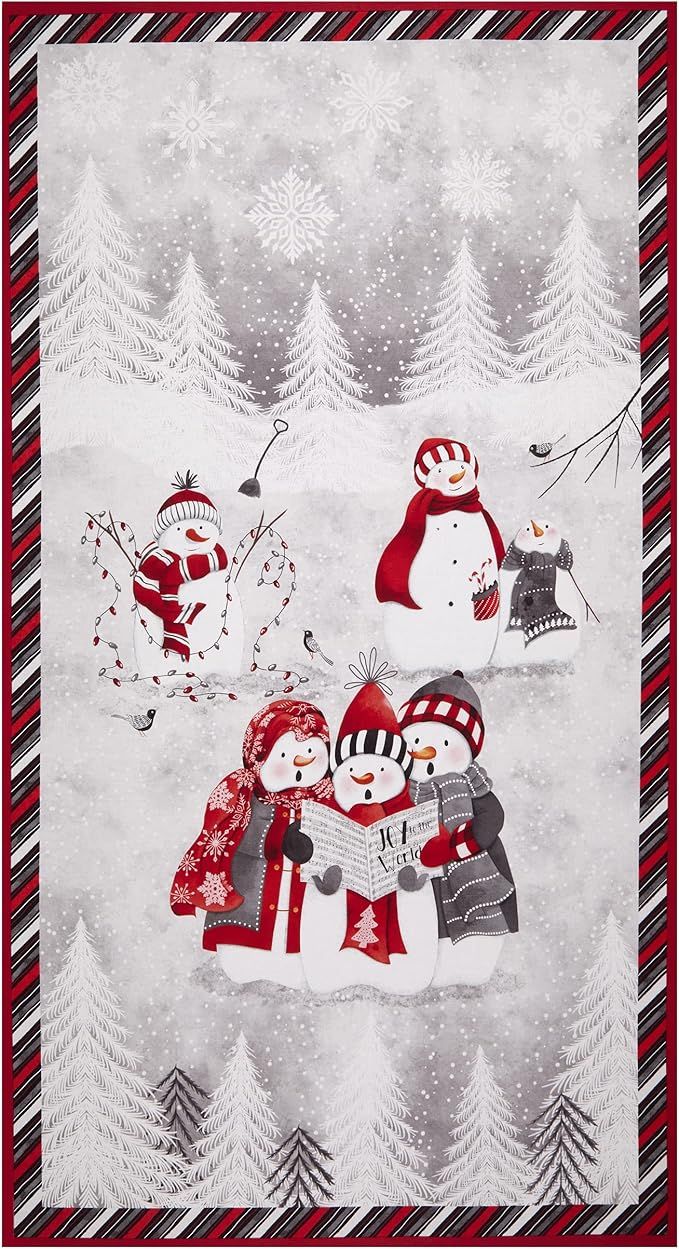 Wilmington Snowy Tidings Panel 32073 193