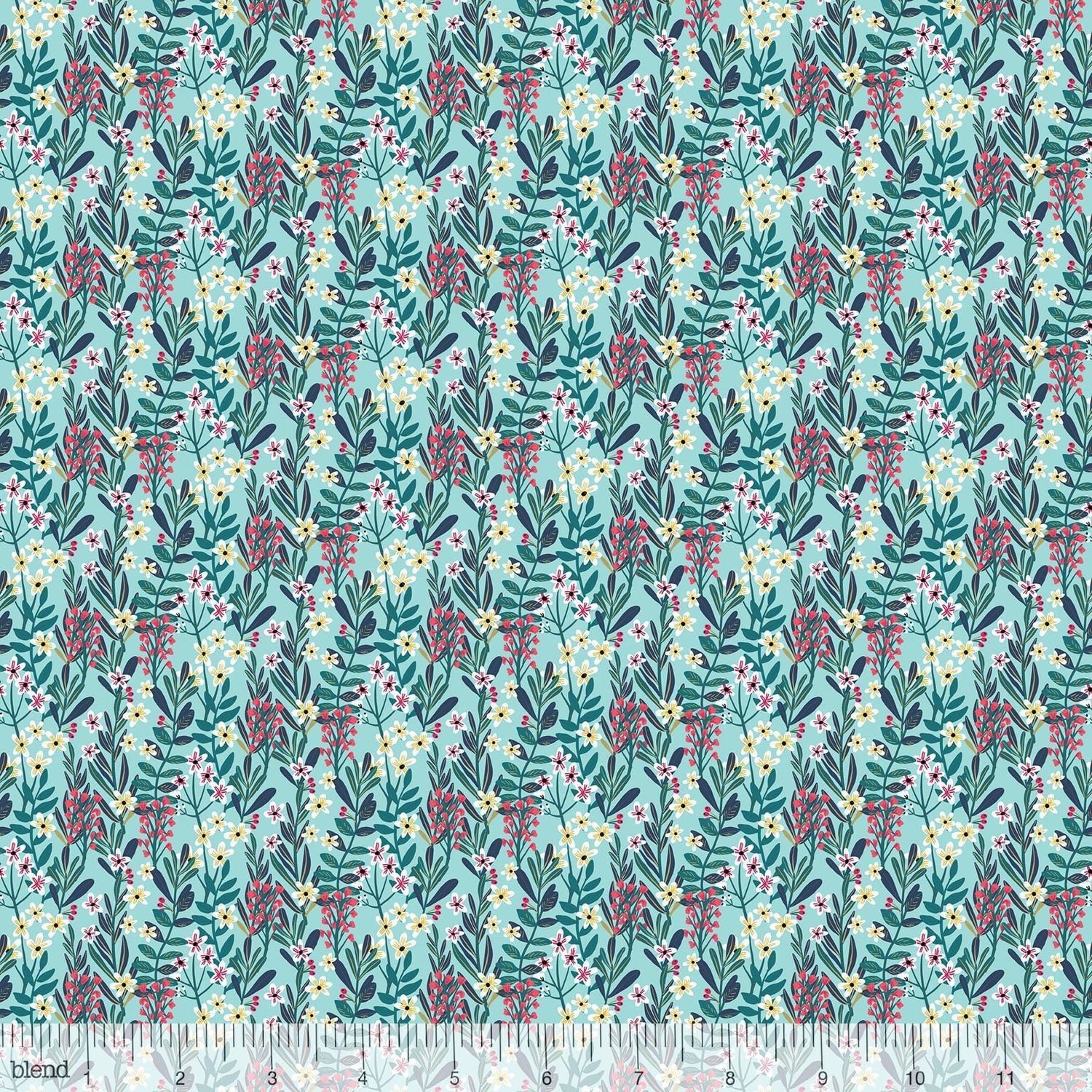 Blend Fabrics Floral Pets 129.101.05.2