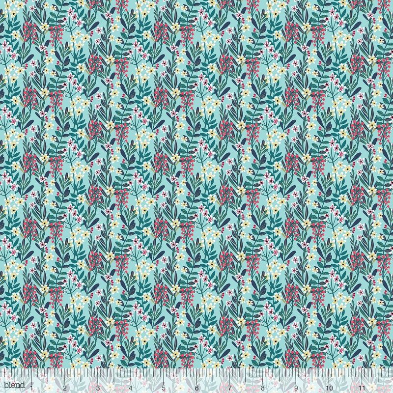 Blend Fabrics Floral Pets 129.101.05.2