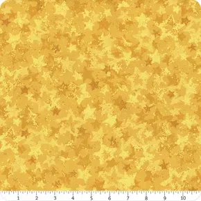 Benartex Star Of Wonder - Star Of Light 108&quot; Star Light Gold