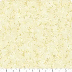 Benartex Star Of Wonder - Star Of Light 108&quot; Pine Boughs Cream