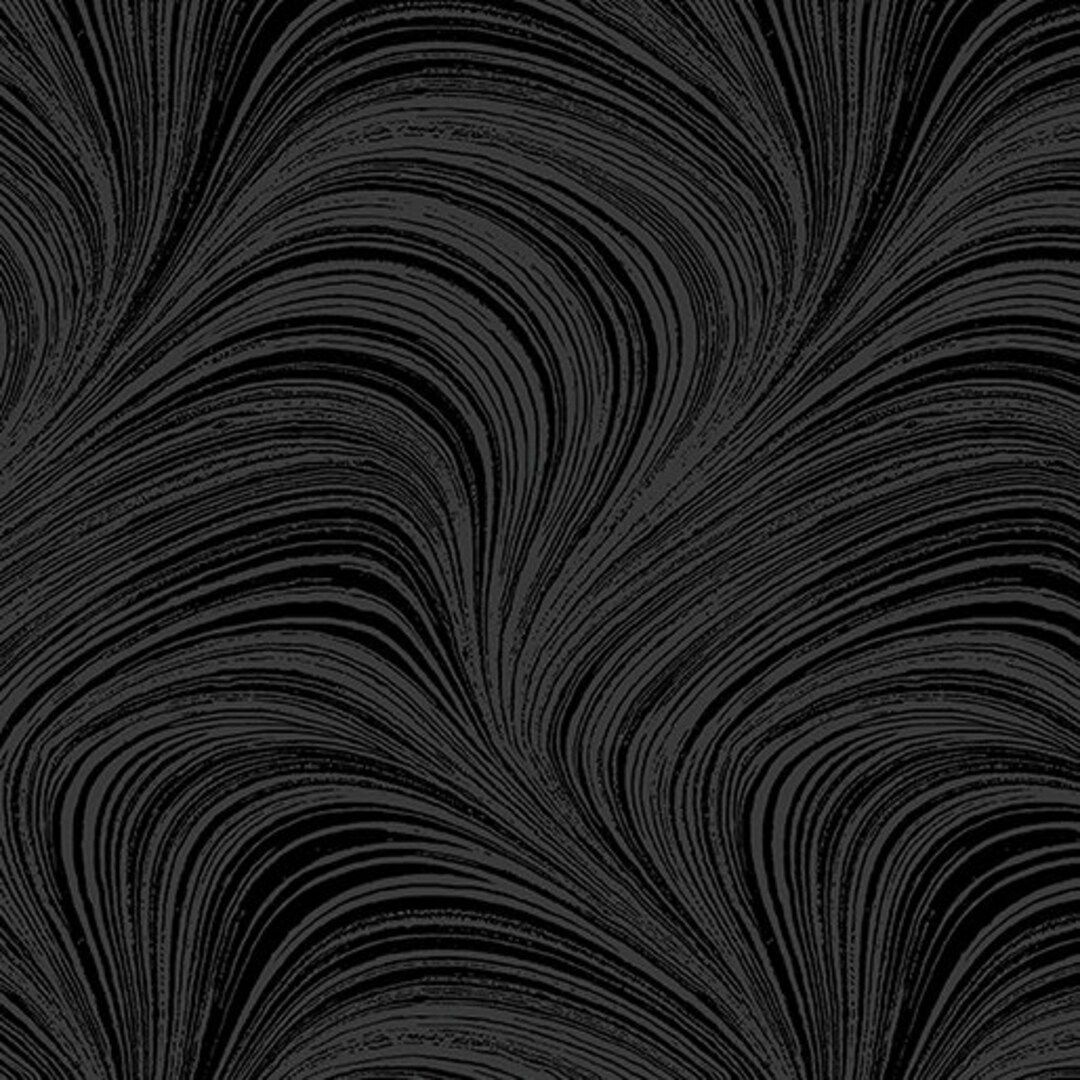Benartex Wave Texture Black