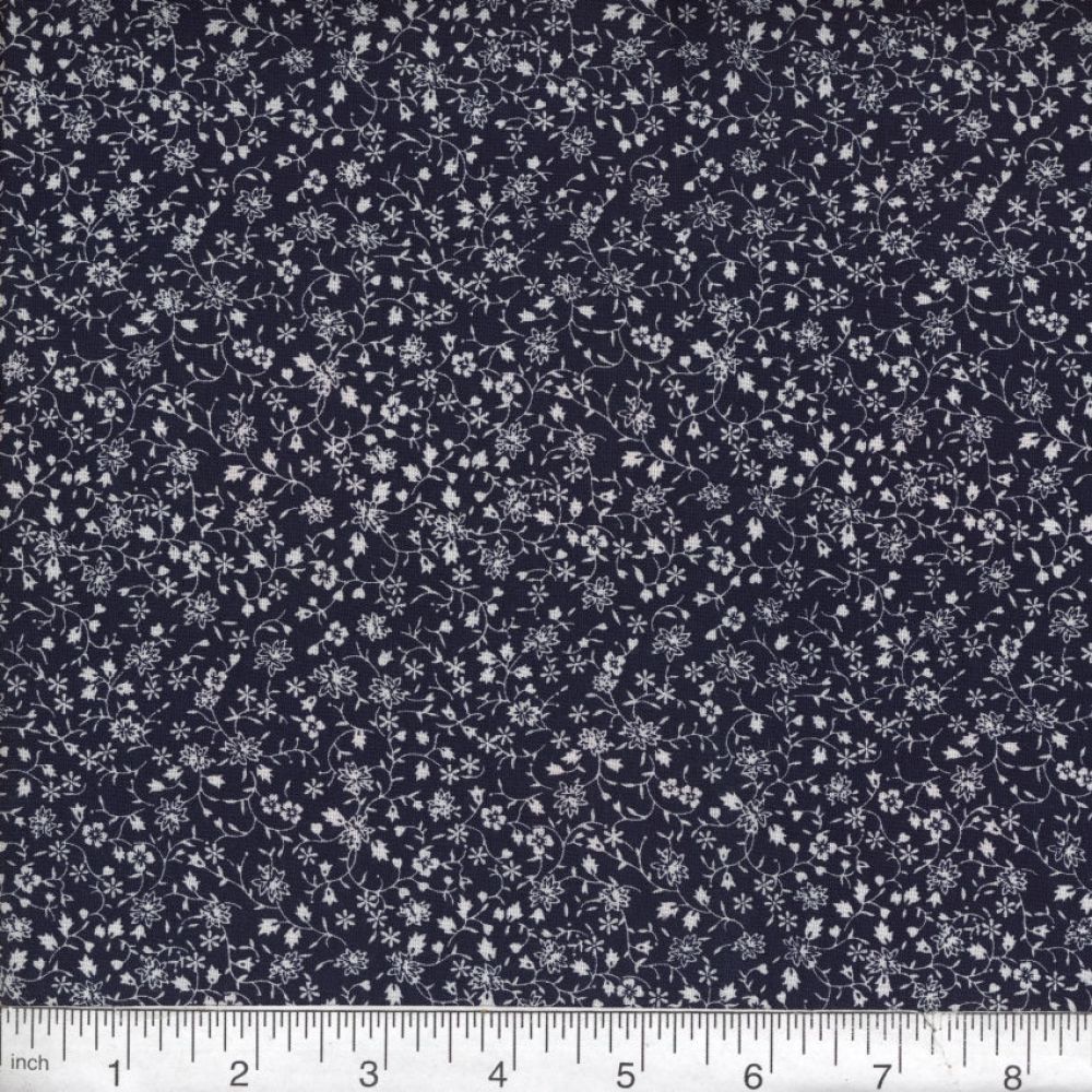 Marshall Dry Goods Florals &amp; Swirls - Navy