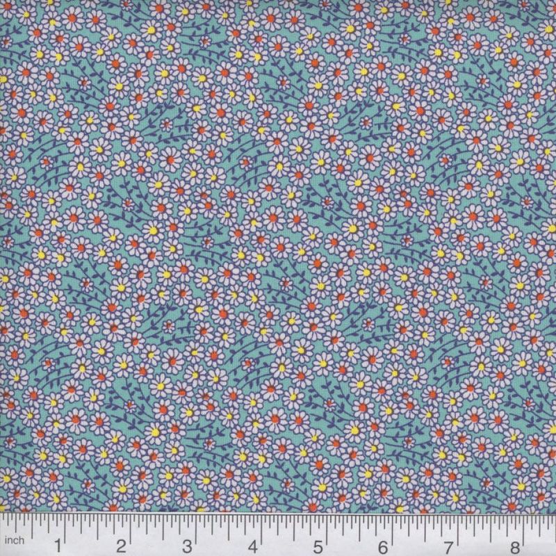 Marshall Dry Goods Quilter&#39;s Calico - Daisies