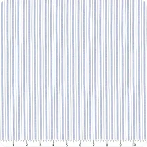 Tilda Tea Towel Woven Cookie Stripe Blue