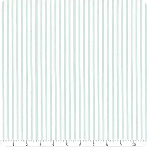 Tilda Tea Towel Woven Scone Stripe Teal