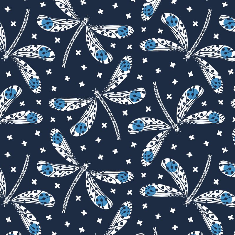 Dashwood Studios Sapphire Skies 2483 Dragonflies