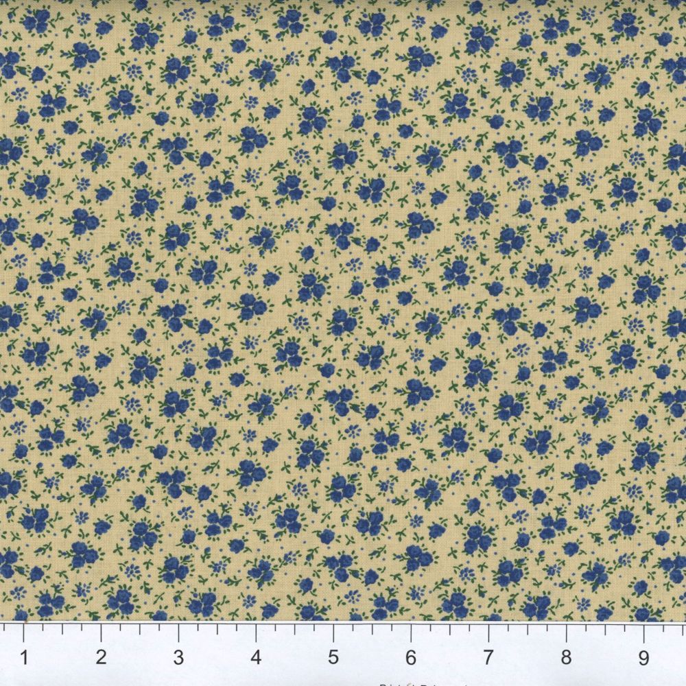 Marshall Dry Goods Quilter&#39;s Calico - Floral Clusters