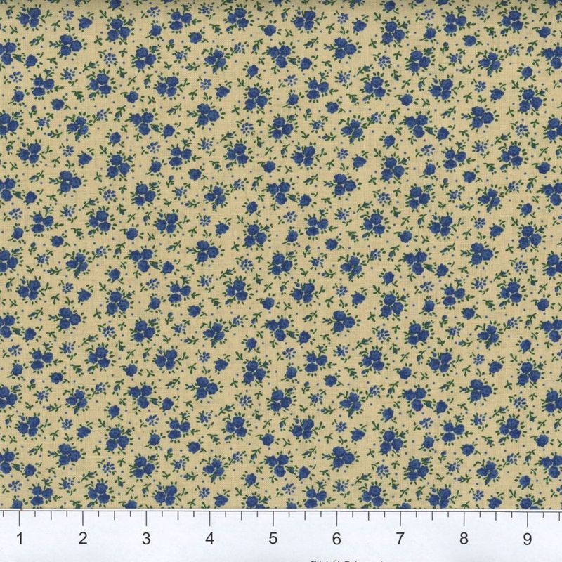 Marshall Dry Goods Quilter&#39;s Calico - Floral Clusters