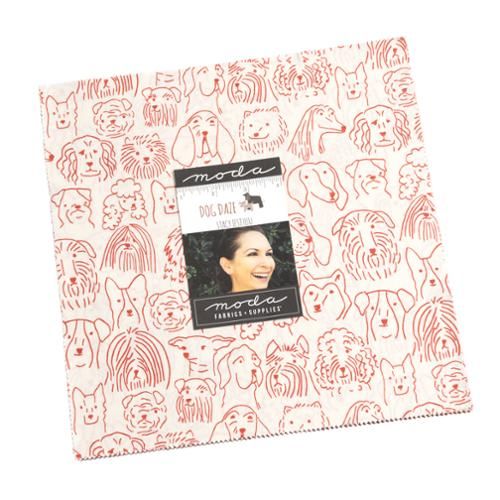 Moda Dog Daze Layer Cake