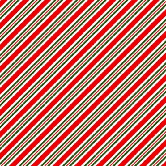 Oasis Fabrics Noel Diagonal Stripes Red/Green 59 8123