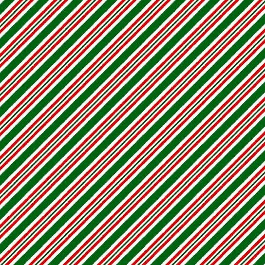 Oasis Fabrics Noel Diagonal Stripe Green/Red 59 8124