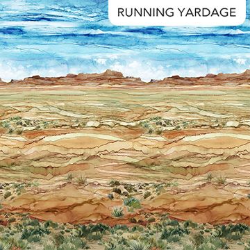 Northcott The Great Outdoors Desert Ombre Rust/Multi DP28448-37
