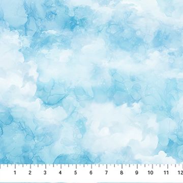 Northcott The Great Outdoors Clouds Blue DP28455-44