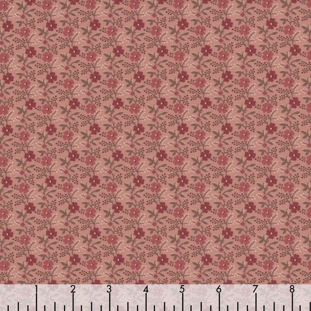 Marcus Fabrics Evelyn&#39;s Hope Chest R101075D Pink