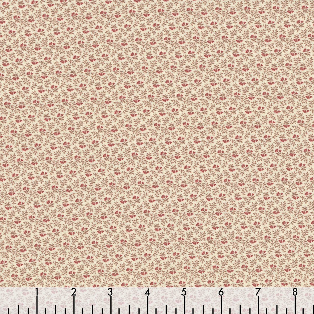 Marcus Fabrics Evelyn&#39;s Hope Chest Carrie Quinn R101078D Cream