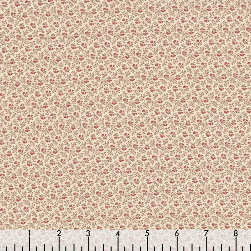 Marcus Fabrics Evelyn&#39;s Hope Chest Carrie Quinn R101078D Cream