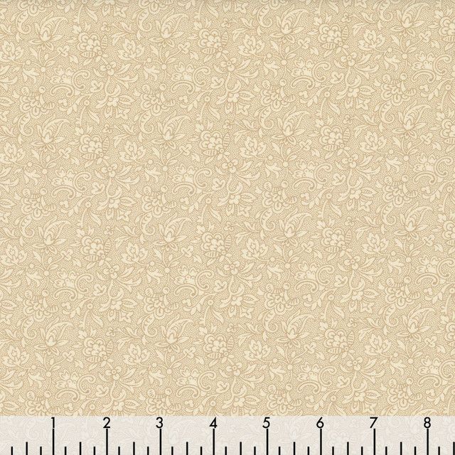 Marcus Fabrics Evelyn&#39;s Hope Chest R101082D Cream