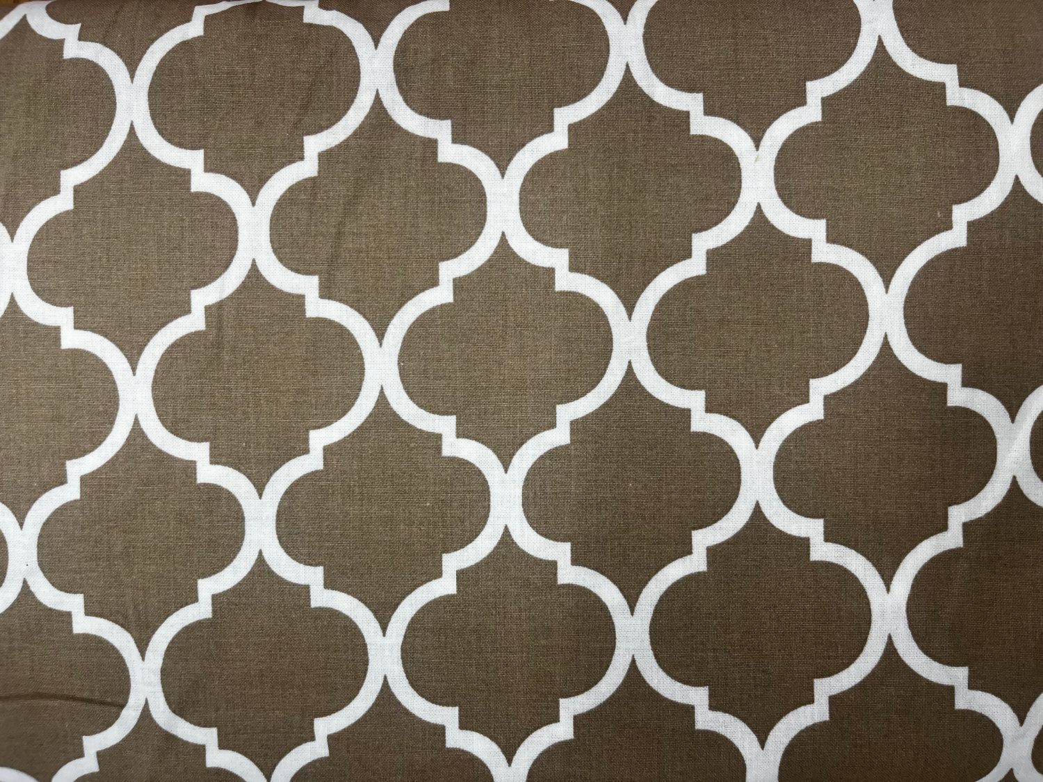 Matshall Dry Goods Kacky Tan Quatrefoil