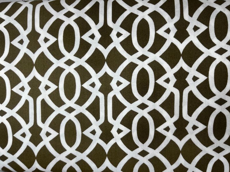 Olive Moroccan Trellis