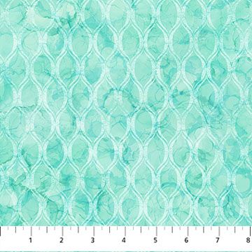 Northcott Veranda Lattice Turquoise DP28402-62