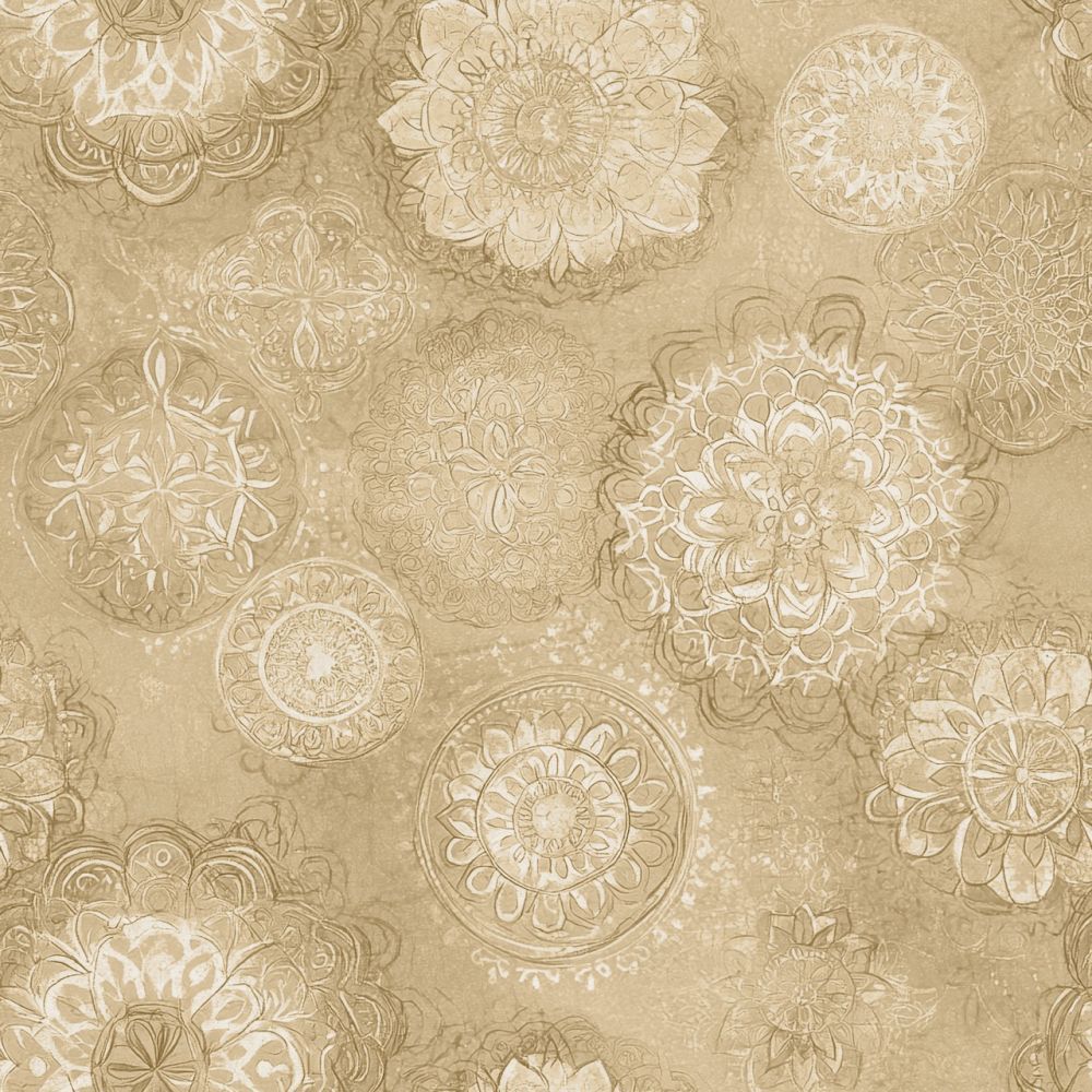 Marshall Dry Goods 108&quot; Vintage Medallion Natural