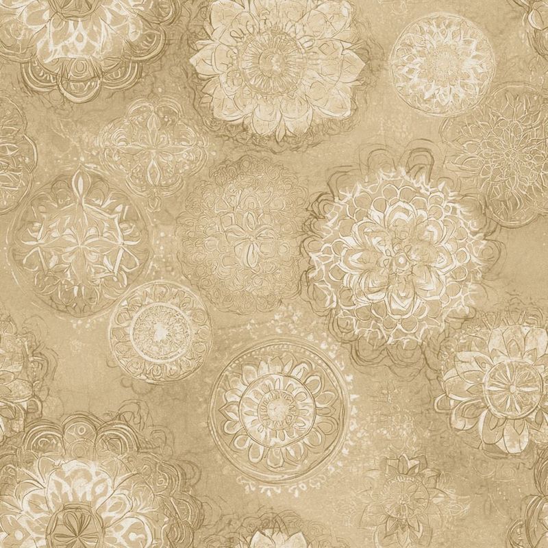 Marshall Dry Goods 108&quot; Vintage Medallion Natural