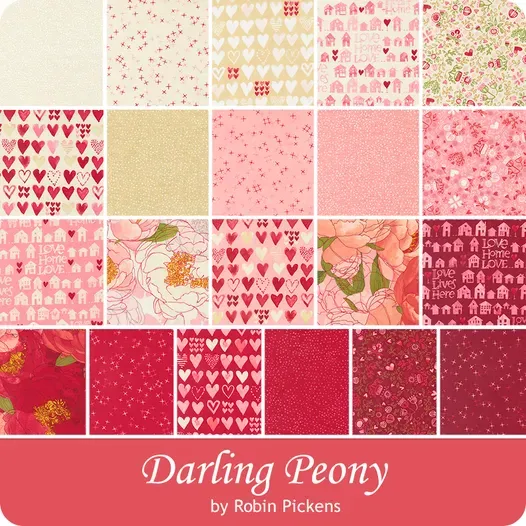 Moda Darling Peony Charm Pack
