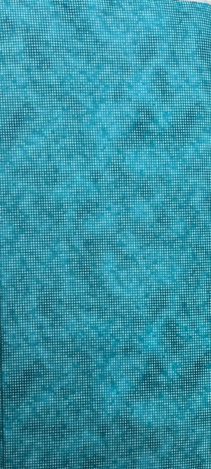 In The Beginning Fabrics Dit Dot  8AH 11 Med Teal
