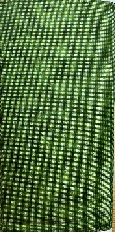 In The Beginning Fabrics Dit Dot  8 AH 12 Green Meadow