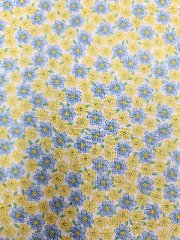 Timeless Treasures Fleur C8997 Blue