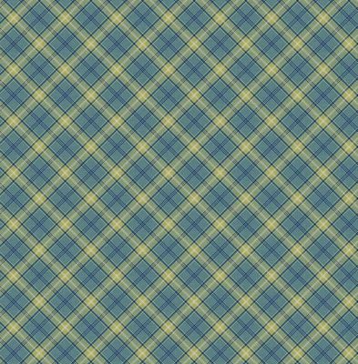 Northcott Highland Home Blue Plaid