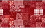 Studio E Fabrics Pieces Of America # 82 Red Patchwork